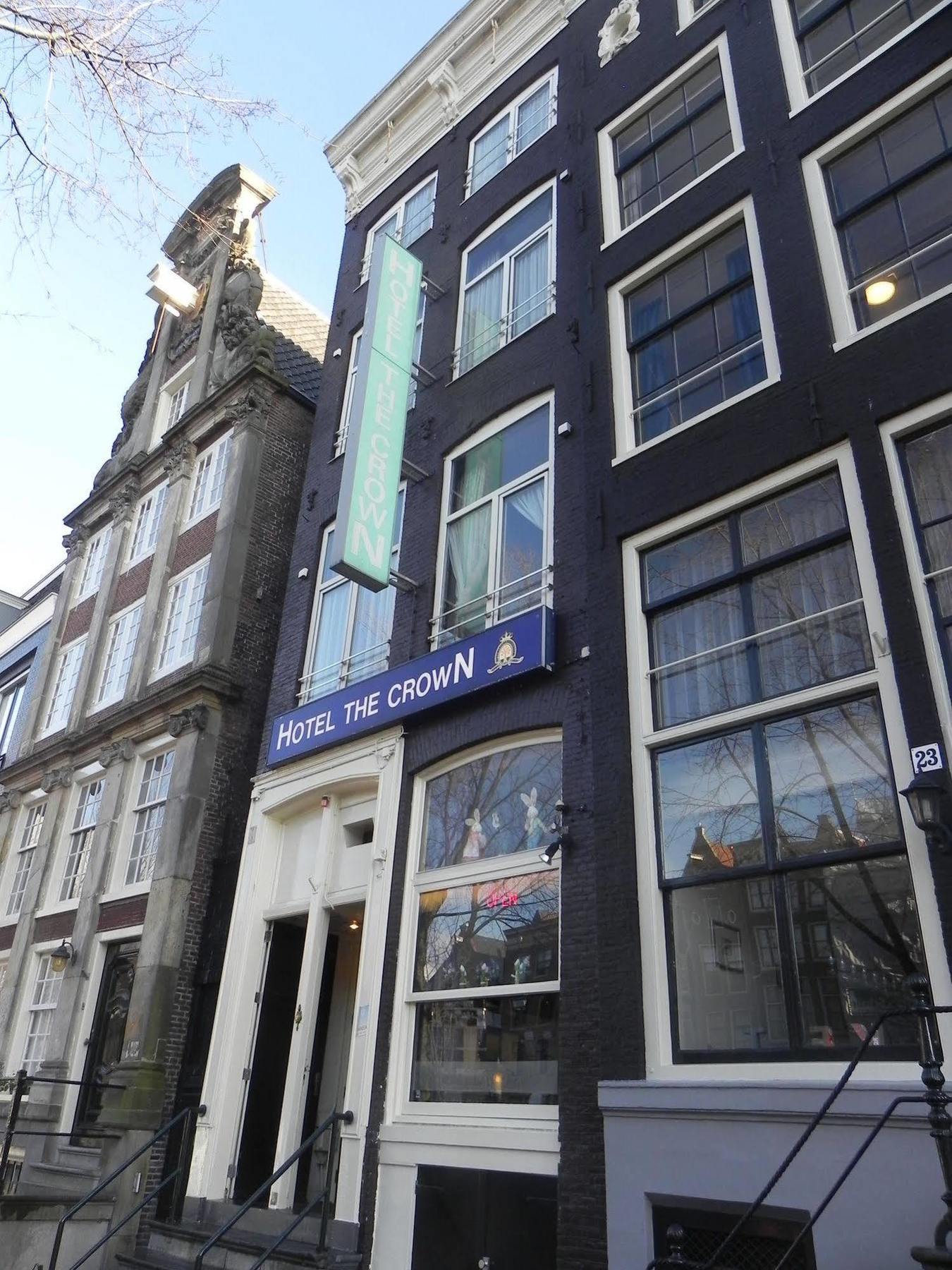 Hotel Crown Ámsterdam Exterior foto